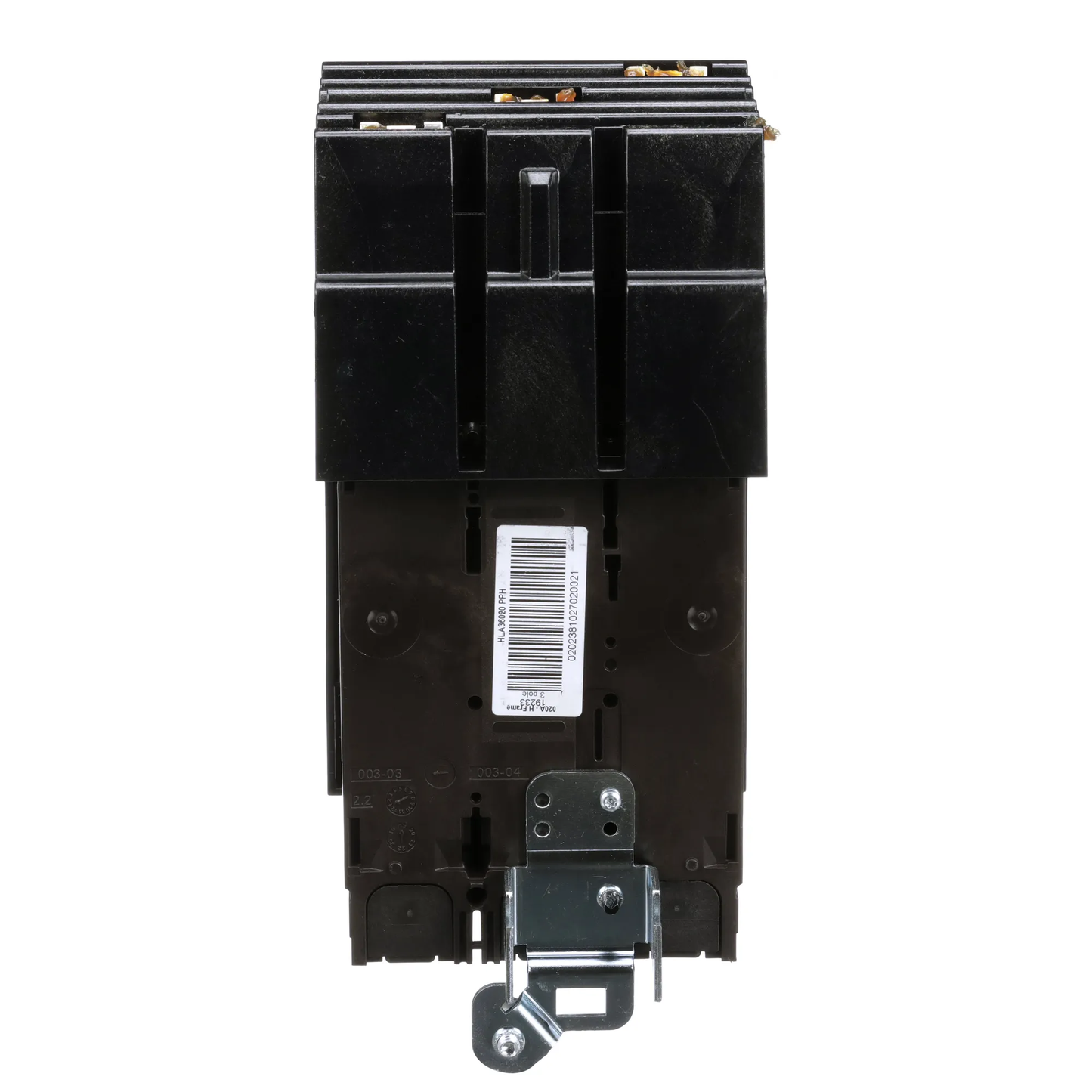 Square D HLA36020 Circuit Breaker | 600V 20A 3P 100kA@480V I-Line Plug-In Powerpact HLA
