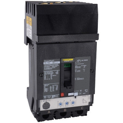 Schneider Electric HLA36100U31X Circuit Breaker | Powerpact HLA 600V 100A