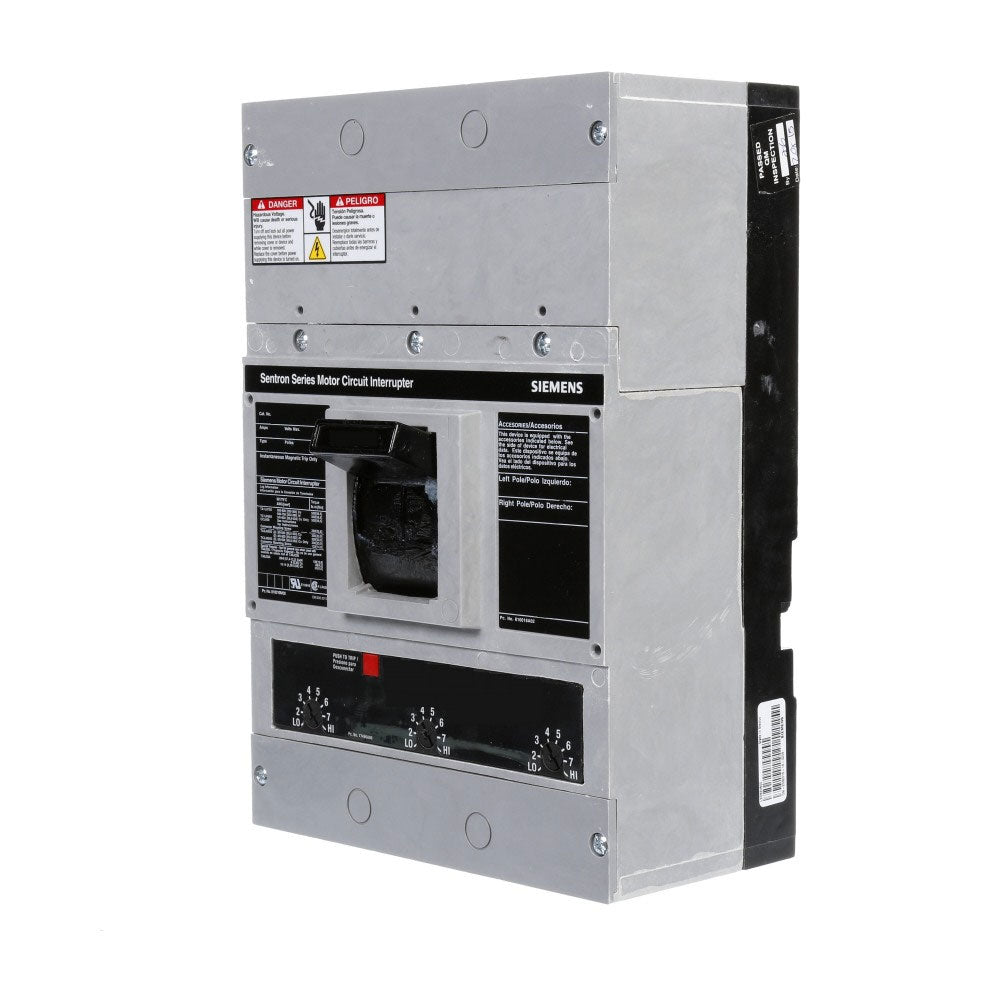 Siemens HLD63B300L Circuit Breaker | 600V 300A 3P 65kA@480V Feed-Thru Sentron Series