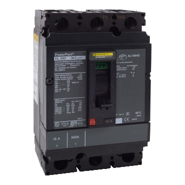 HLL26025 Square D Molded Case Circuit Breaker Powerpact 25A 600V - Essential Electric Supply