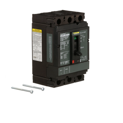 Square D HLL36050 Circuit Breaker | 600V 50A 3P 100kA@480V Feed-Thru Powerpact HLL