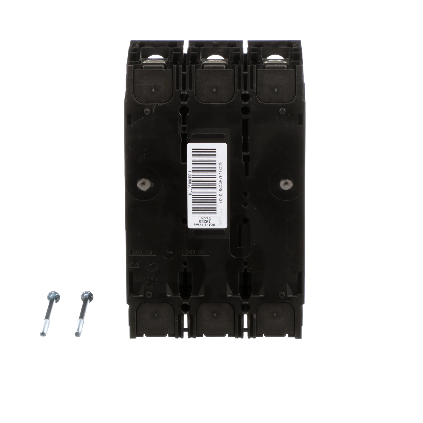 Square D HLL36100 Circuit Breaker | 600V 100A 3P 100kA@480V Feed-Thru Powerpact HLL