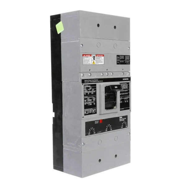 Siemens HLMXD63B500 Circuit Breaker | 600V 500A 3P 65kA@480V Bolt-On Sentron Series