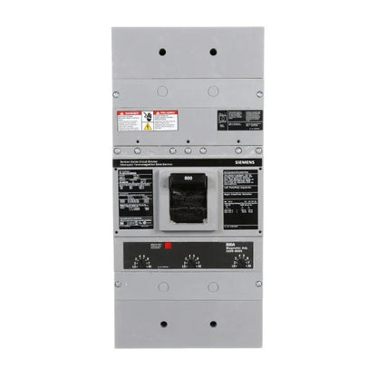 Siemens HLMXD63B600L Circuit Breaker | 600V 600A 3P 65kA@480V Feed-Thru Sentron Series