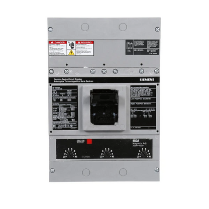 Siemens HLXD63B450H Circuit Breaker | 600V 450A 3P 65kA@480V Bolt-On Sentron Series
