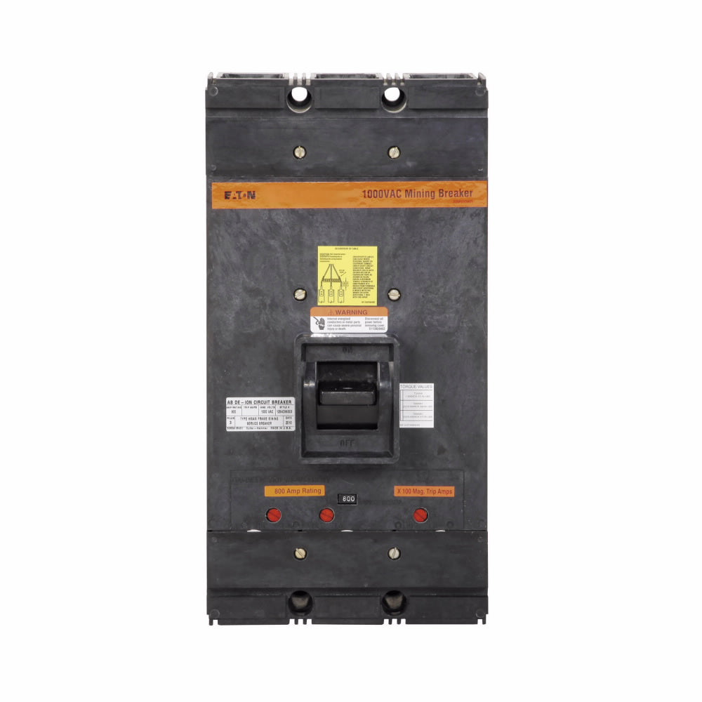 HMA3800 Westinghouse Molded Case Circuit Breaker MARK 75 800A 600V - Essential Electric Supply