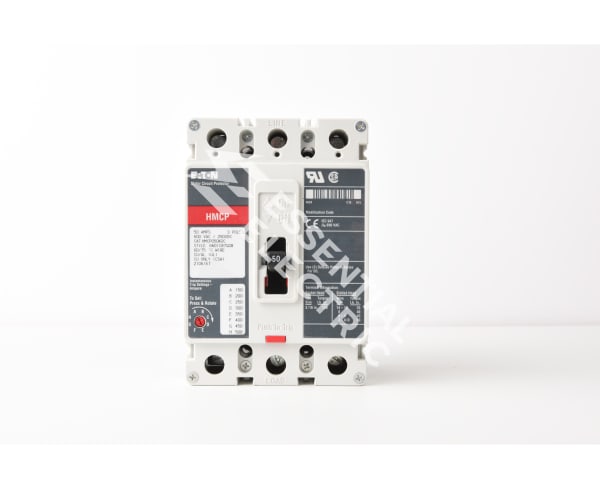 HMCP050K2C - Cutler Hammer/ Westinghouse/ Eaton Feed-Thru 50 Amp 3 Pole Circuit Breaker - Essential Electric Supply
