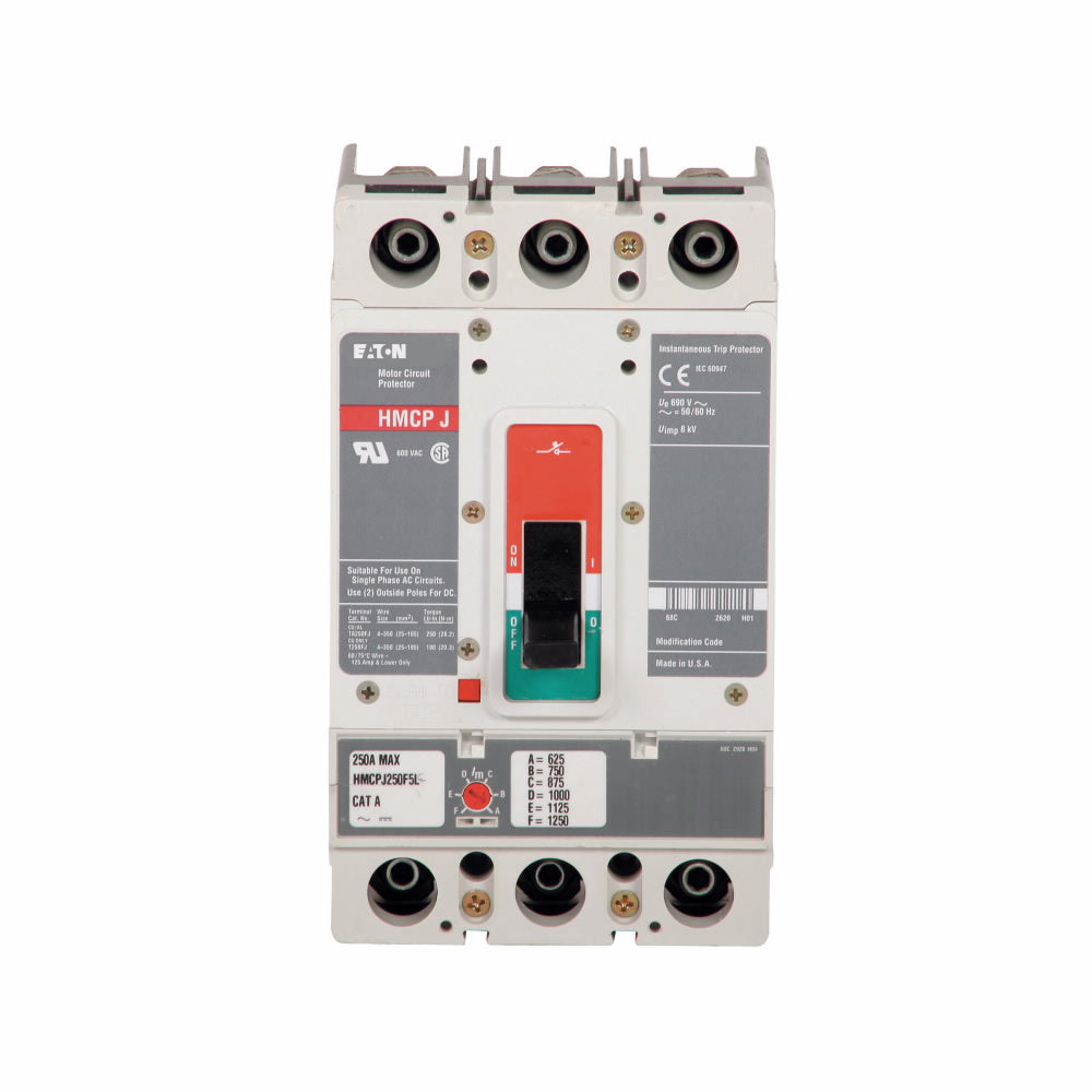 HMCPJ250F5L - Cutler Hammer Feed-Thru 250 Amp 3 Pole Circuit Breaker - Essential Electric Supply