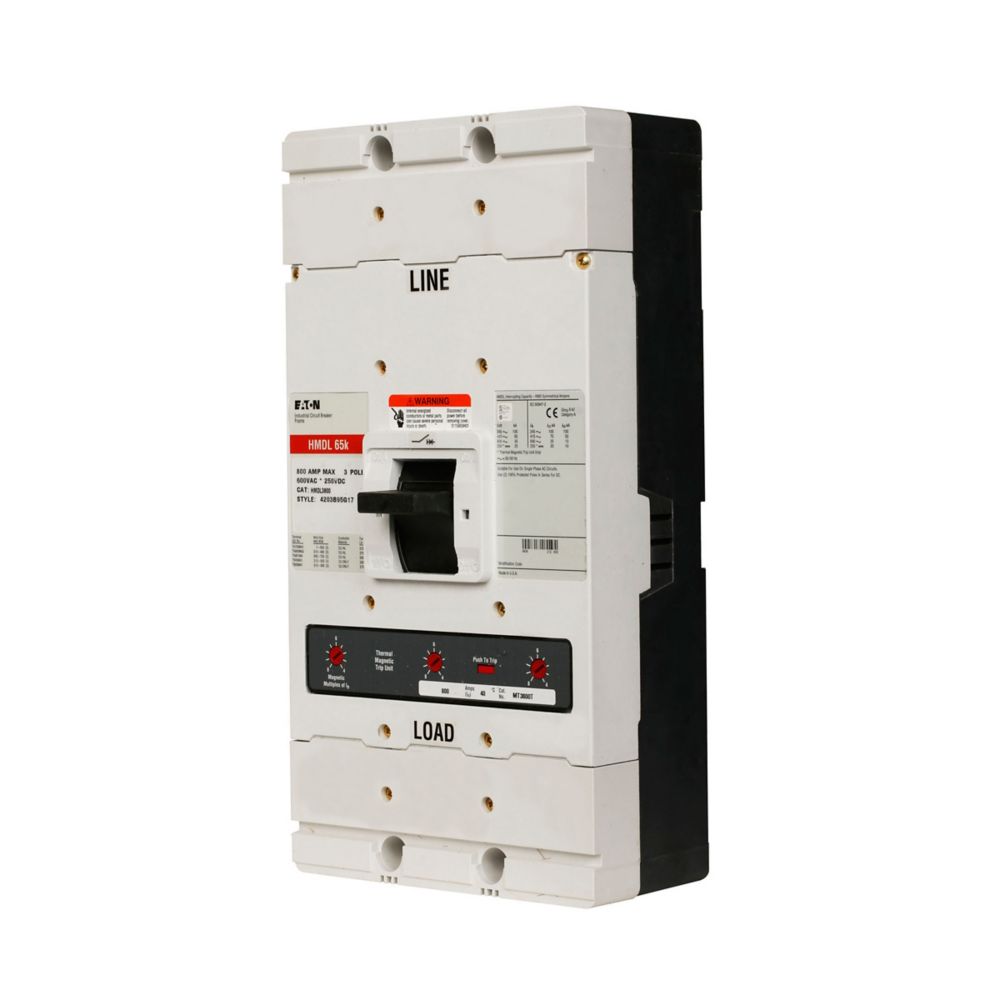 Westinghouse HMDL3600 Circuit Breaker | Series C HMDL 600V 600A