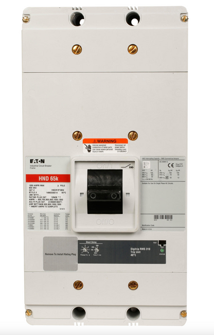 HND3800T52W Cutler Hammer Molded Case Circuit Breaker Series C 800A 600V - Essential Electric Supply