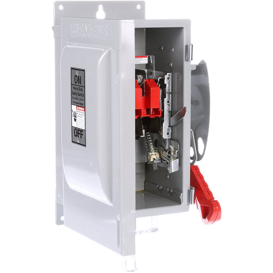 Siemens HNF261J Disconnect Switch | 600V AC 30A 1-Phase 2-Pole VBII Series