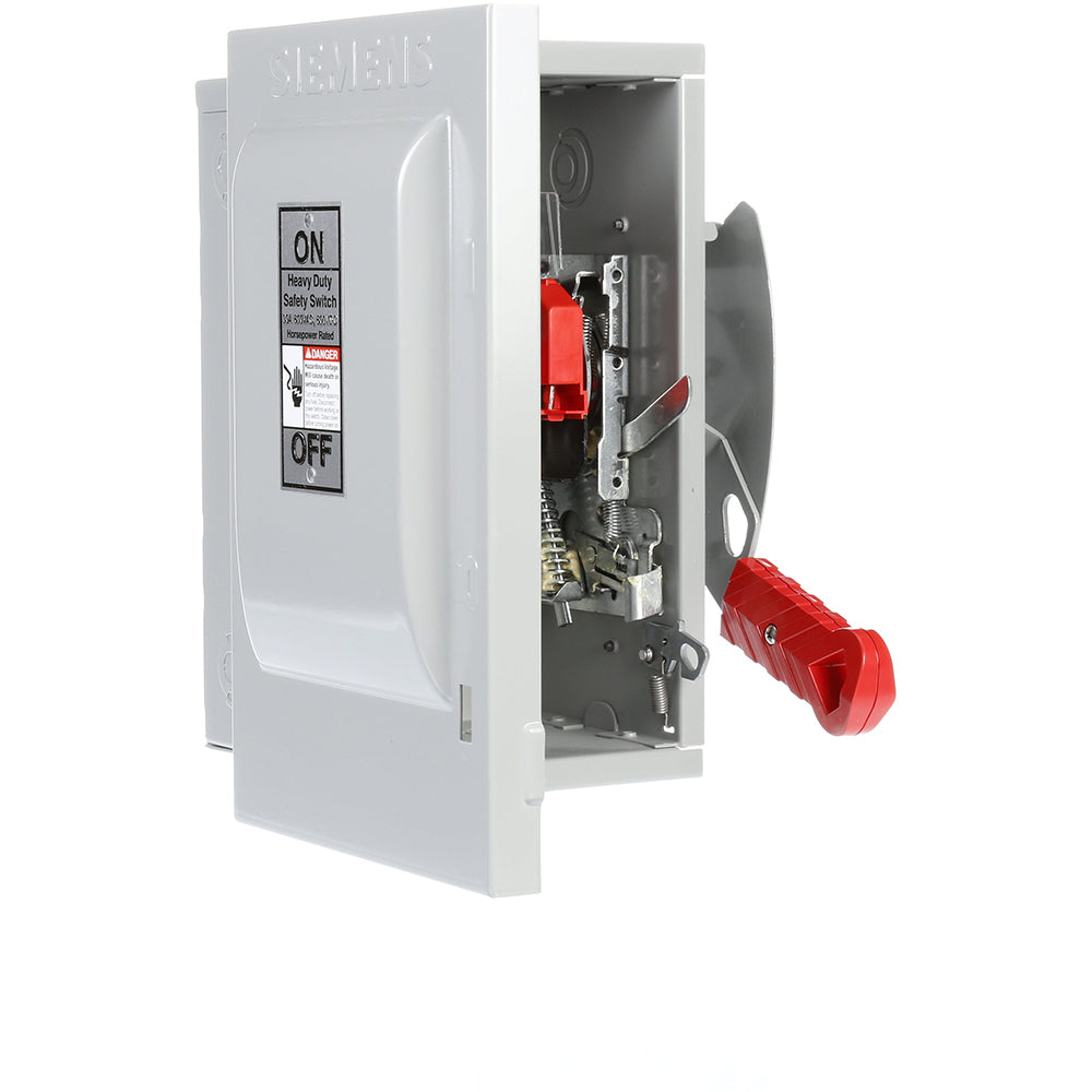 Siemens HNF261 Disconnect | 600V AC 30A 1-Phase 2-Pole Non-Fusible VBII Series