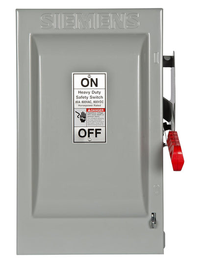 Siemens HNF262J Disconnect Switch (non Fused) 2P 600V 60A Nema 12 - Essential Electric Supply