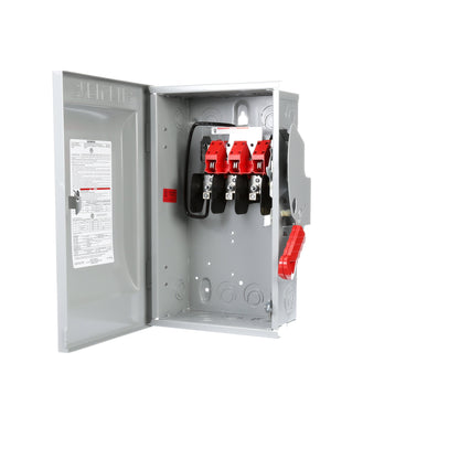 Siemens HNF262 Disconnect | 600V AC 60A 1-Phase 2-Pole Non-Fusible VBII Series