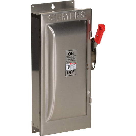 Siemens HNF263S Disconnect Switch | 600V 100A 1-Phase 2-Pole Fusible VBII Series