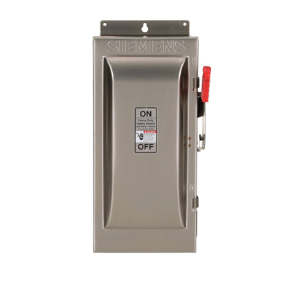 Siemens HNF263S Disconnect Switch | 600V 100A 1-Phase 2-Pole Fusible VBII Series