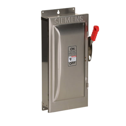 Siemens HNF263S Disconnect Switch | 600V 100A 1-Phase 2-Pole Fusible VBII Series