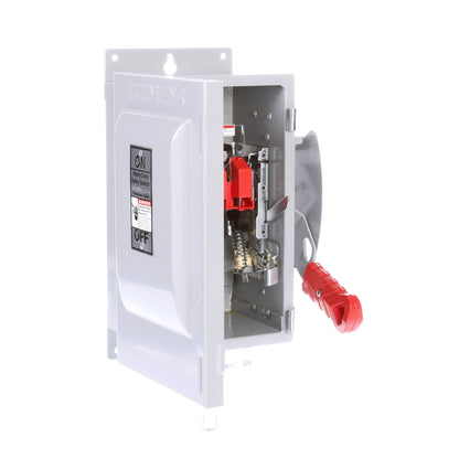 Siemens HNF361J Disconnect Switch | 600V AC 30A 3 Phase 3 Pole VBII Series