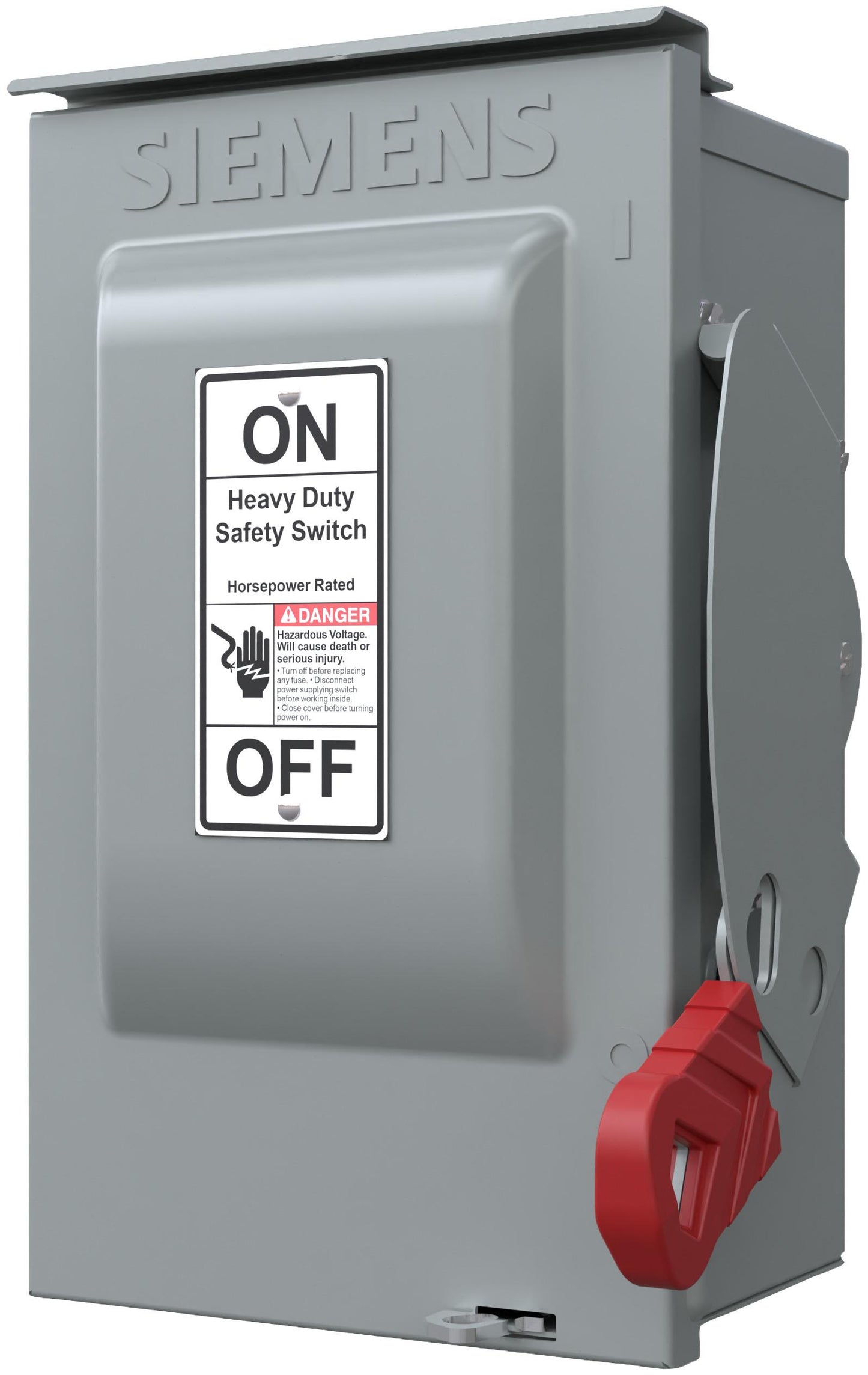 Siemens HNF361R Disconnect Switch | 600VAC 30A 3P 3R Non-Fusible VBII Series