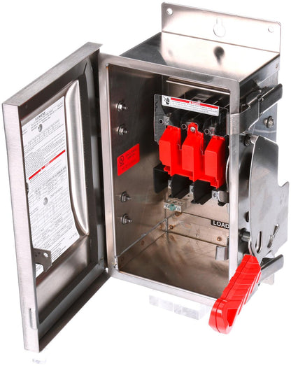 Siemens HNF361S Disconnect Switch | 600V 30A 3P 3Pole Non-Fusible VBII Series