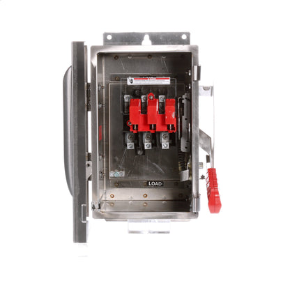 Siemens HNF361SS Disconnect Switch | 600V AC 30A 3P Non-Fusible VBII Series