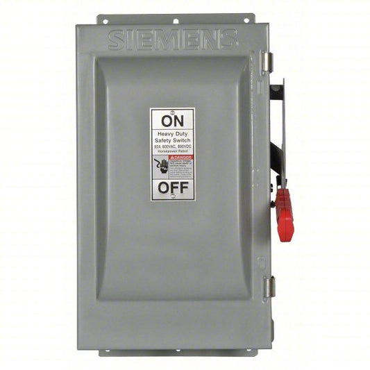 Siemens HNF362J Disconnect | 600V AC 60A 3P Non-Fusible VBII Series