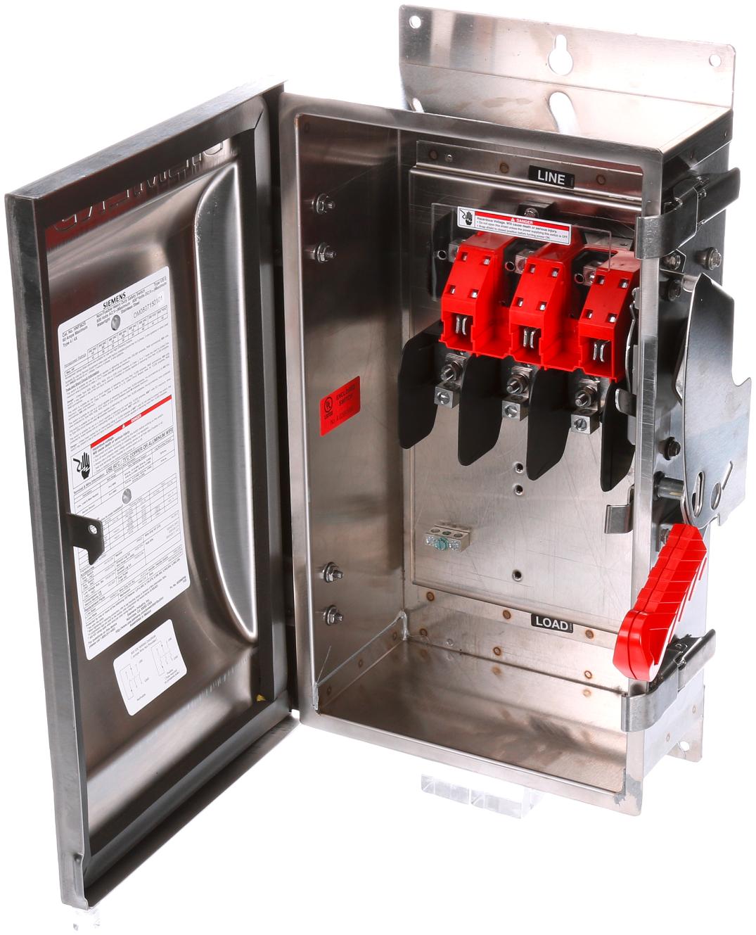 Siemens HNF362S Disconnect | 600V 60A 3P Non-Fusible VBII Series