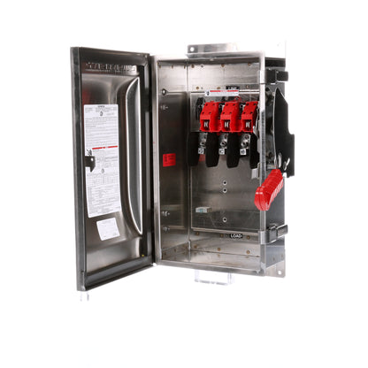 Siemens HNF362S Disconnect | 600V AC 60A 3P Non-Fusible VBII Series