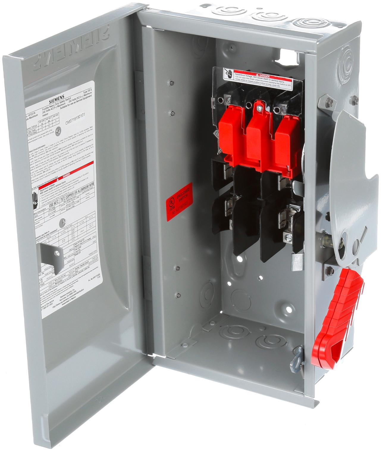 Siemens HNF364 Disconnect Switch | 600V 200A 3P Non-Fusible VBII Series
