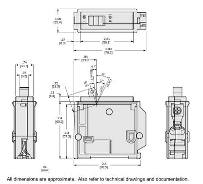 Square D HOM115CP Circuit Breaker | 240V 15A 1P 10kA@120V Plug-In HOMELINE