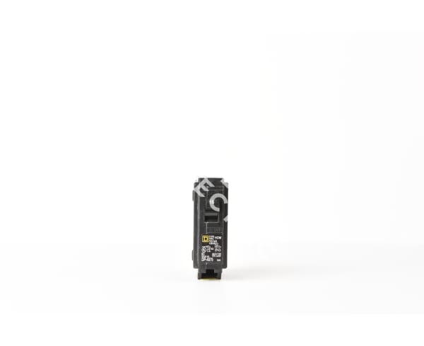 Square D HOM115 Circuit Breaker | 120/240V 15A 1P 10kA@120V Plug-In HOMELINE