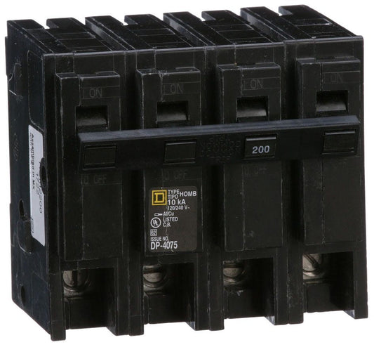 HOM2200 - Square D Plug-In 200 Amp 2 Pole Circuit Breaker - Essential Electric Supply