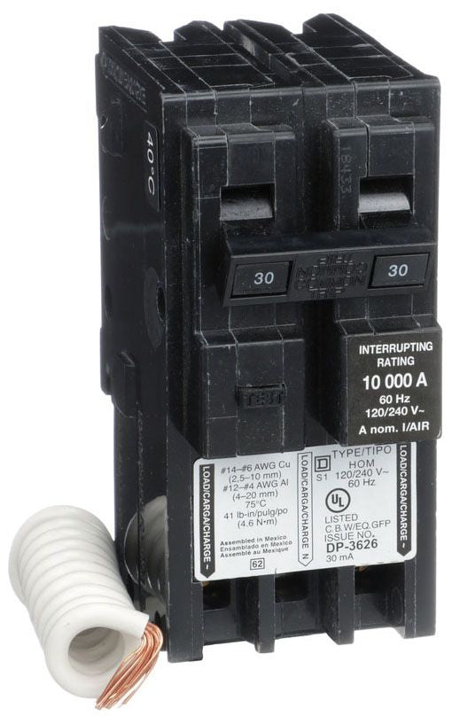 HOM230EPD - Square D Plug-In 30 Amp 2 Pole Circuit Breaker - Essential Electric Supply