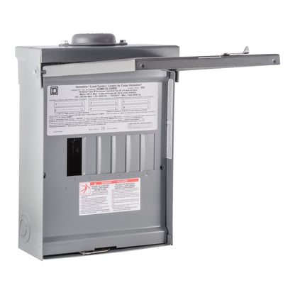 Square D HOM612L100RB Circuit Breaker Enclosure | 240V 100A 3P Bolt-On HOM HOMT HOMGFI HOMAFI
