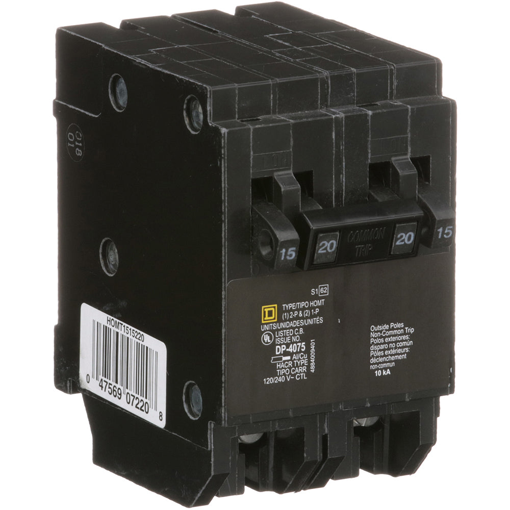 Square D HOMT1515220 Circuit Breaker | HOMELINE HOMT 240V 20A