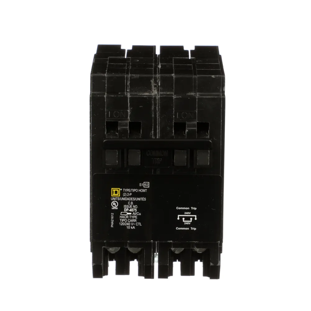 Schneider Electric HOMT215230 Circuit Breaker | 240V 30A 2P 10kA@240V Plug-In HOMELINE