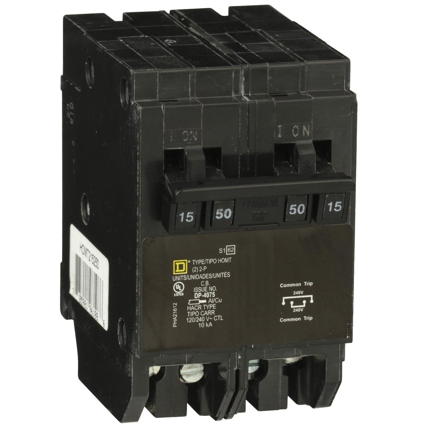 Square D HOMT215250 Circuit Breaker | Molded Case HOMELINE