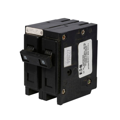 Cutler Hammer HQP2015 Circuit Breaker | 2 Pole 15A 6V Thermal Magnetic QUICKLAG