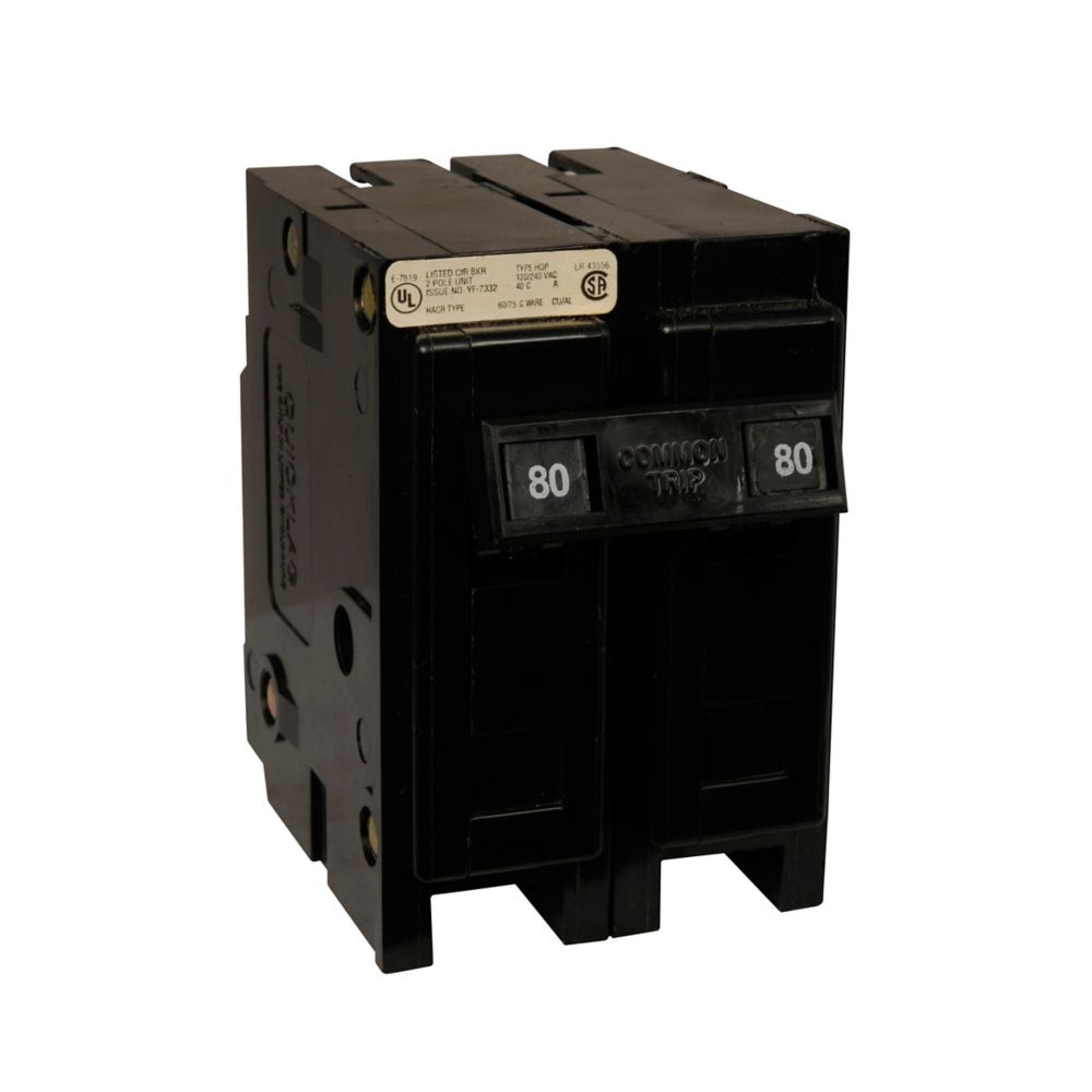 Cutler Hammer HQP2080 Circuit Breaker | QUICKLAG HQP 14V 80A
