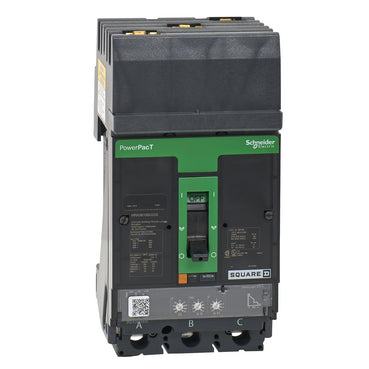 Square D HRA36100U33X Circuit Breaker | 600V 100A 3P 200kA@480V I-Line Style Plug-In Powerpact