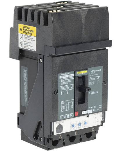 Square D HRA36150U31X Circuit Breaker | 600V 150A 3P 200kA@480V I-Line Style Plug-In Powerpact