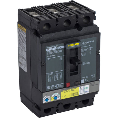 Square D HRL36150M74 Circuit Breaker | 600V 150A 3P 200kA@480V Feed-Thru Powerpact