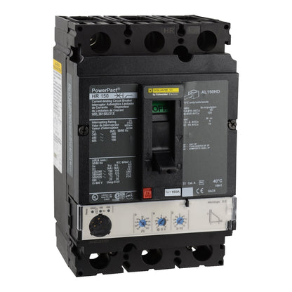 Square D HRL36150U31X Circuit Breaker | 600V 150A 3P 200kA@480V Feed-Thru Powerpact