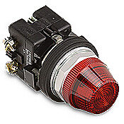 C-H HT8HFRV7 Automation | 120 VAC/VDC INCANDESCENT RED RAISED ROUND LENS HT800