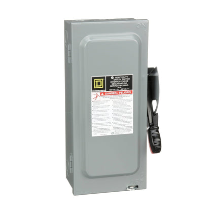 Square D HU361 Disconnect | 600V 30A 3P Non-Fusible Series E