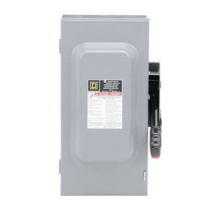 Square D HU362 Disconnect Switch | 600V 60A 3P 3-Phase Non-Fusible Series E