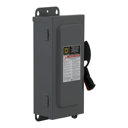 Square D HU362A Disconnect Switch | 600V 60A 3P Non-Fusible Series E
