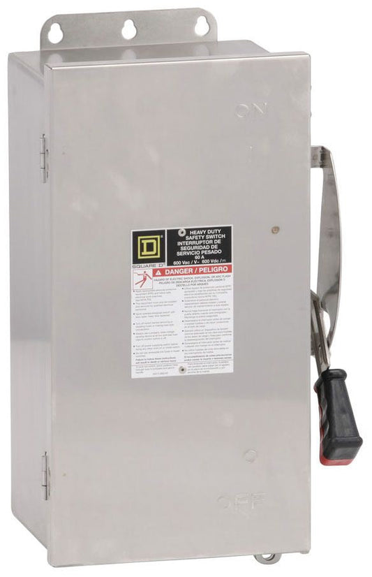 Square D HU362DS Disconnect Switch (Non-Fusible) - Essential Electric Supply