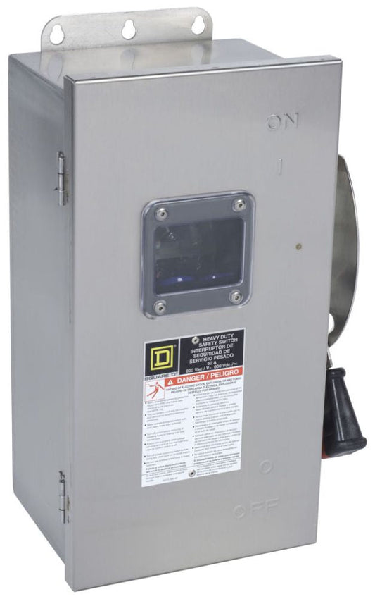 Square D HU362DSVW Disconnect Switch (Non-Fusible) - Essential Electric Supply