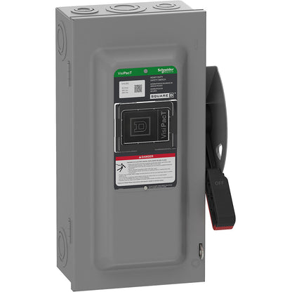 Square D HU362 Disconnect | 600V 60A 3P Non-Fusible Series E